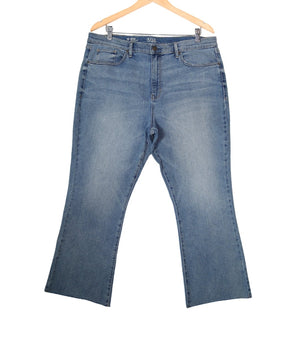 Women Cropped Flare Jeans