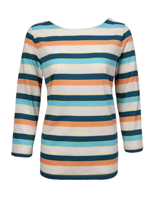 Women Colorbloked Striped T-Shirt