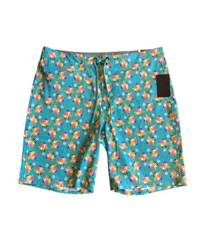 Men Allover Graphic Short Swim