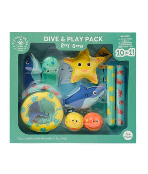 Kids Reef Gang Dive & Play Pool Toy Pack