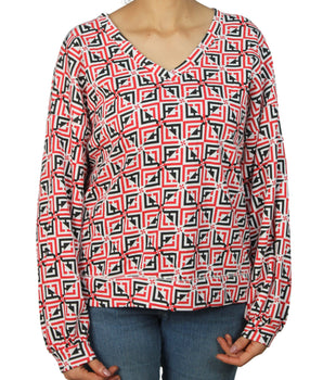 LIZ CLAIBORNE Women Graphics Top