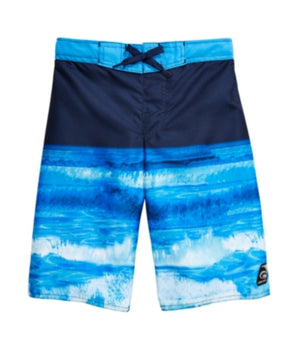 Boys Allover Printed Swim Shorts