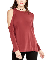 Women Cold Shoulder Top