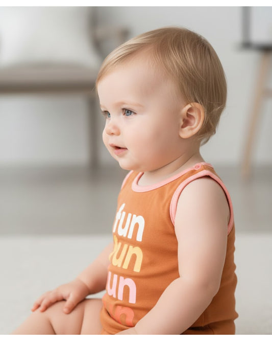 OKIE DOKIE Baby Fun Printed Tank Top