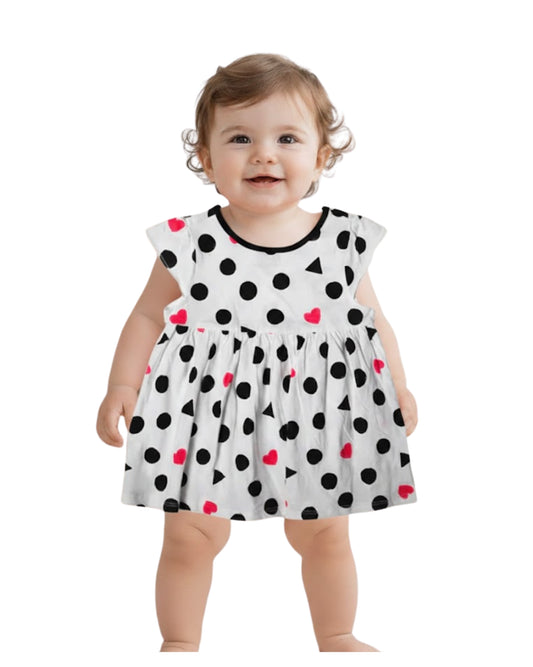 FIRST IMPRESSIONS Baby Girls Geometric Shape Dress