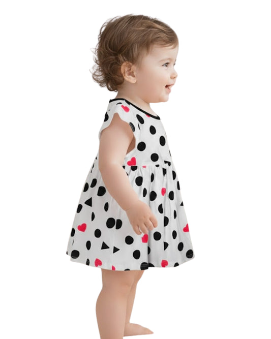 FIRST IMPRESSIONS Baby Girls Geometric Shape Dress