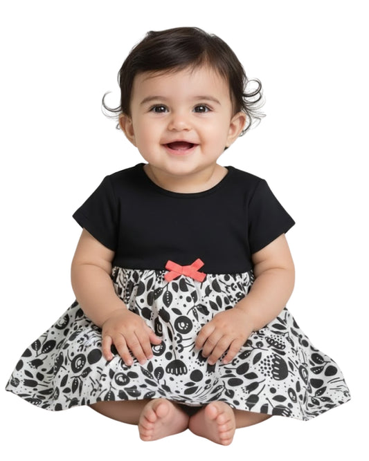 FIRST IMPRESSIONS Baby Girls Printed  Dress