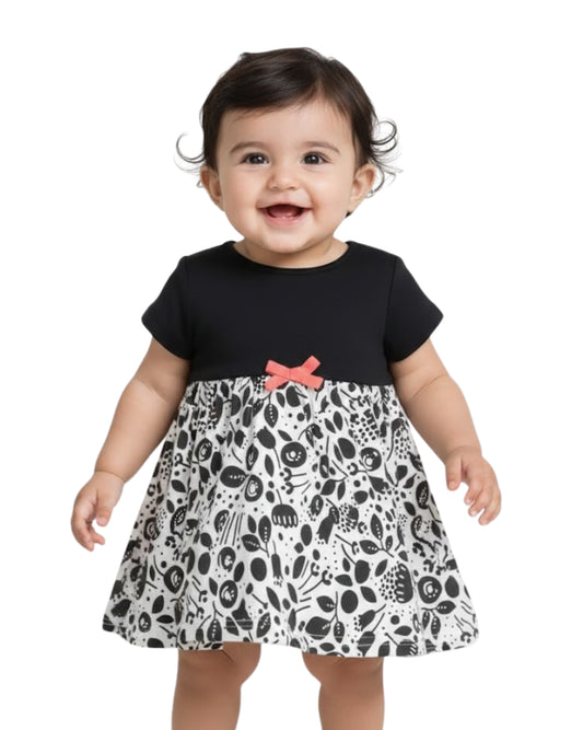 FIRST IMPRESSIONS Baby Girls Printed  Dress