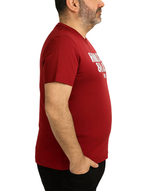 HARMONT & BLAINE Men Short Sleeve Designed T-Shirt
