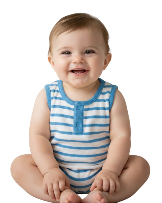 IMPRESSIONS Baby Striped Overall
