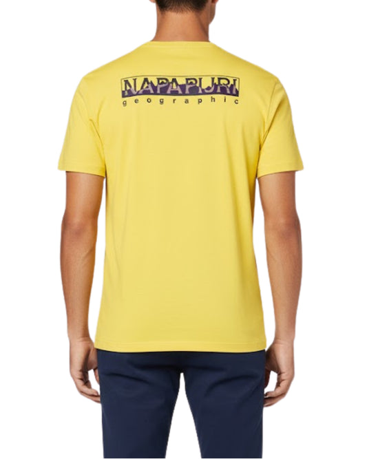 NAPAPIJRI Men Logo Basic T-Shirt