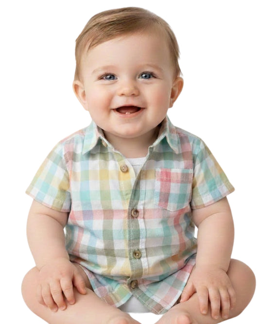 OKIE DOKIE Baby Boys Stripe Shirt