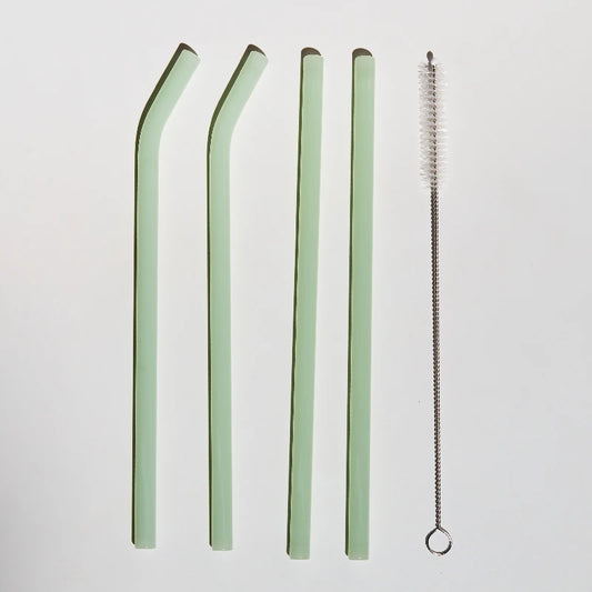 MARKET FINDS Stainless Steel Straw 4 Pcs