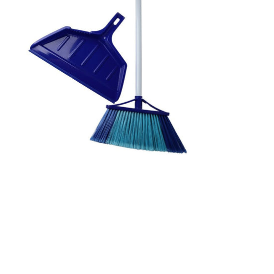 MR CLEAN Stainless Steel Foldable Broom And Dustpan Cleaner