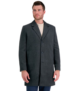 J.M. HAGGAR Men Single Breasted Coat