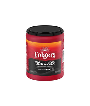 FOLGERS Black Silk Smooth Dark Roast Coffee 272G