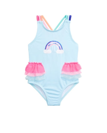 Girls Rainbow Swimsuits