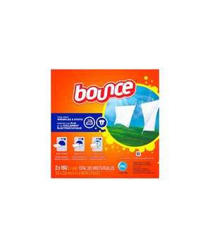 BOUNCE Fabric Softener Dryer Sheet Outdoor Fresh