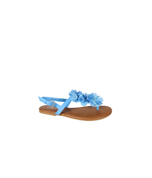 Women Flower Rhinestone Sandals/unclear pic