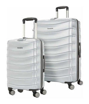 2 Pieces Set Carry On & Checked Spinner Travelling Bag