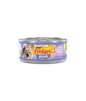 FRISKIES Shreds Turkey Cheese Dinner 155Gx24