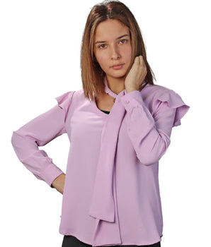 BAR III women Chiffon Shirt