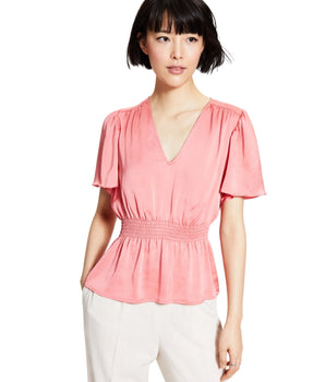 Women Flutter Sleeve Top